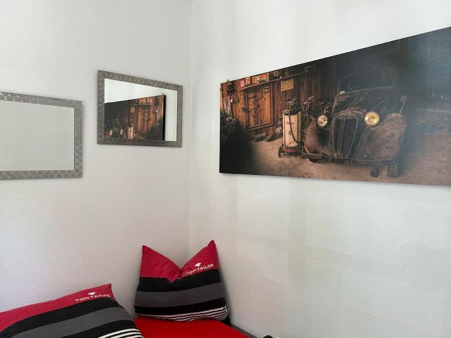 Ruhige Wohnung Im Fabrikstil In Chemnitz  Exteriér fotografie