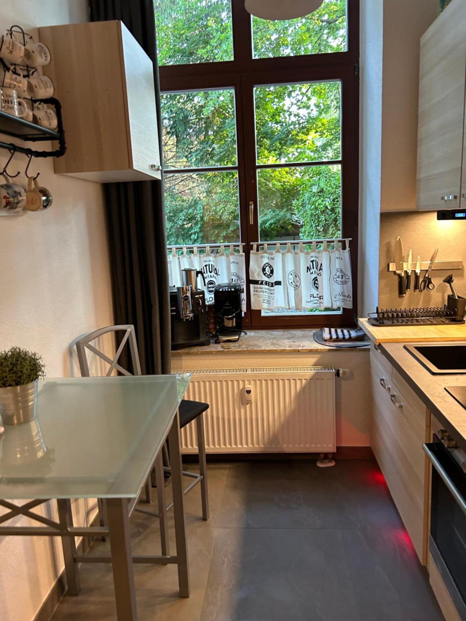 Ruhige Wohnung Im Fabrikstil In Chemnitz  Exteriér fotografie